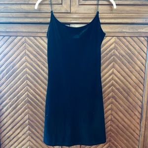 Black Velvet Vintage Dress